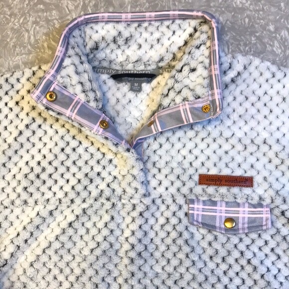 (NEW) Simply Southern Women’s ‘Simply Soft’ Fleece Pullover - Size Medium - Picture 5 of 15